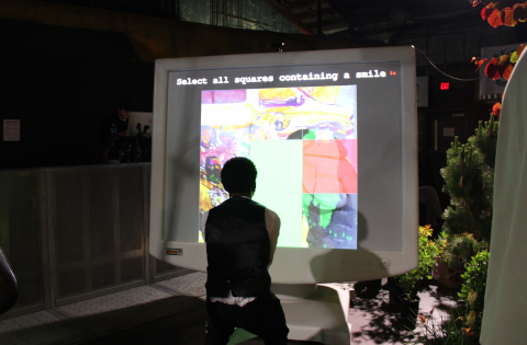 Funding CAPTCHA at its festival debut